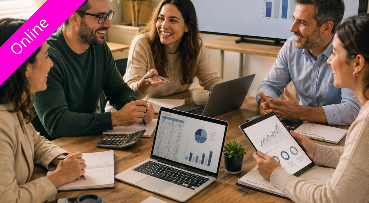 Curso prático de Literacia financeira e Finanças pessoais – Online – 28 de outubro a 12 de novembro de 2026